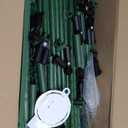 176 Pcs Garden Stakes Set Include 40 Pcs Steel Plant Stakes Tomato Support Sticks and Accessories DIY 4ft 5ft 6ft 7ft Support Sticks for Vegetables Tomato Pepper Orchid Fences Indoor Outdoor