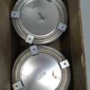 Dupli-Color (BSP202-2 PK 'Paint Shop' Brilliant Silver (Metallic) Finish System Base Coat - 1 Quart, (Case of 2)