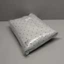 LOCHAS Bedroom Rug 2.6' x 5.3', Gray Fluffy Shaggy Area Rug for Bedroom Bedside, Soft Oval Throw Rugs Carpet for Kids Girls Nursery Living Room Home Decor (Grey)