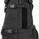 K9 Sport Sack Air 2 - Large, Jet Black - Ideal for Dogs with 20-22 Back Length - Durable, Breathable Backpack-Style Carrier - Perfect for Walks, Short Hikes & Public Transportation