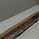 30" Stove Gap Filler, Kitchen Stove Gap Covers, Slide-in Range Rear Filler Kit for Most Brand Kitchen Stoves, Easy Install, Easy to Wipe (Black)