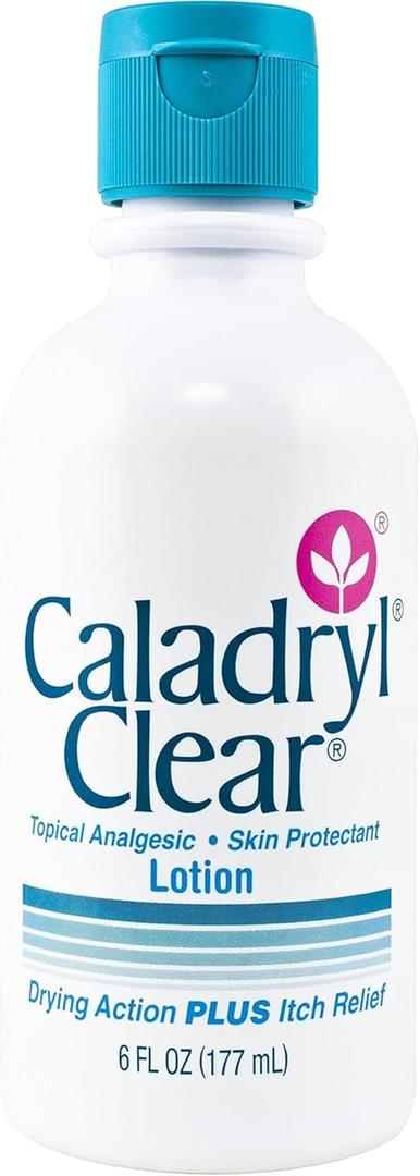 Caladryl Clear Topical Analgesic/Skin Protectant, Lotion, 6 oz.