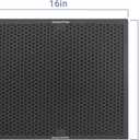 Air Scrubber Active Carbon Filters Compatible with BlueDri, VEVOR and Dri-Eaz Air Purifier, for Drieaz HEPA500 16'' x 16'' x 1'' inches（3 Pack）