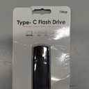 128GB USB C Flash Drive Dual USB 3.0 Flash Drive Type C + USB A Portable Type-C Flash Drive 2-in-1 USB-C Thumb Drive for Smartphone Tablet Computer Mac iPhone 15 Black