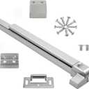 31 Inch Painted Aluminum Panic Bars for Exit Doors - Push Bar Panic Exit Device, Commercial Door Push Bar Locks, Fits Left & Right Handed Wood & Metal Doors