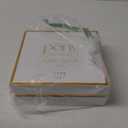 GLASSIQUE CADEAU Crystal Cocktail and Champagne Coupette Glasses | Set of 4 | 9 oz Elegant Long Stemmed Coupe Glassware for Gimlet, Espresso Martini, Daiquiri, Cosmopolitan | Fancy Round Saucers