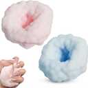 2026New Crunchy Squishy Noisy Stress Balls Ice Skin Fidget Sensory Toys for Anxiety Stress Relief Focus Relaxing, (2pcs) Pink+Blue, Easter Gifts