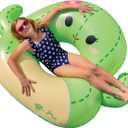 BigMouth x Squishmallows Original Large Inflatable Pool Float, Swim Ring for Adults and Kids, Pool Party Supplies & Water Toys - Maritzia The Cactus