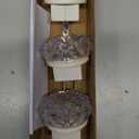 GE SleepLite Jewel LED Night Light, Plug-in, Always On, Amber, UL-Certified, Energy Efficient, Ideal Nightlight for Bedroom, Bathroom, Nursery, Hallway, Kitchen, 85881, 4 Pack