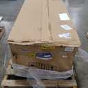 Adecab 67" Acrylic Free-standing Bathtubs for Bathroom, Soaking Tub, Stand Alone Tub, UPC Certified Slotted Overflow and Pop-up Drain, Tap Deck Bathtub (67"(Lustre White))