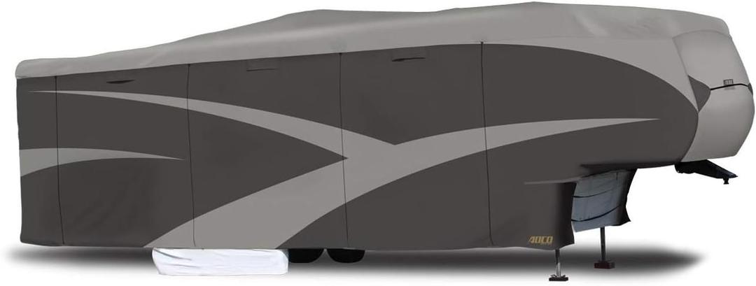 ADCO 52257 Designer Series SFS Aqua Shed 5th Wheel RV Cover - 37'1" - 40' ,Gray