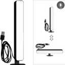 USB Voice Control Table Lamp Without WiFi, Sound Activated Desk Lamp Internet-Free, 3 Brightness/Color Changeable Small Night Light for Living Room Bedroom, No Network Security Issues (1)