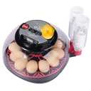 12 Egg Incubators for Hatching Eggs, Chicken Egg Incubator with Automatic Egg Turning and Temperature Humidity Control, 360 Clear View Lid or Home, Farm, Classroom, Hatching Chicken, Duck,Quail,Goose