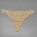 voenxe Seamless Women Underwear Thongs,No Show Ladies Thong,No Line Workout Breathable Comfortable Panties,Soft Undies,5-Pack (Medium)