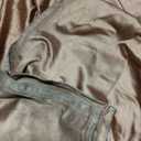 Memoriesea Women's Sexy One Shoulder Satin High Split Cocktail Wedding Party Maxi Dress Brown, S