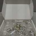 YOLIGHT Wishing Ball Curtain Lights 200 LED Window Curtain String Lights with Remote, USB Battery Powered Twinkle Globe Fairy Lights for Wedding Party Bedroom Christmas Decoration (Warm White)