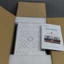 48W Full Spectrum LED Grow Light Seed Starter Kit, 80-Cell Tray with 30W Heating Mat & Adjustable Dome, Waterproof Germination System for Healthy Indoor Seedlings (Black)