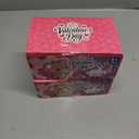 2 x PARSUP 30-Pack DIY Valentine Coloring Card Kit - Watercolor Paint Set + Brushes | Classroom Valentine Exchange Gifts, Kids Paint Party Favors, Valentines Crafts for School