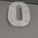 Small Led Marquee Letters, Light Up Letters, 8.58 Inch Led Letter Lights, Battery Powered Lighted Sign for Table, Party, Birthday, Christmas Decor (Letter O)