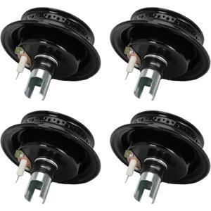 NEW Upgrade 3412D024-09 Gas Range Sealed Burner Head & Igniter Assembly Replacement Partsuitable for Magic Chef and Maytag series, replacing 74003963, 12500050, WP3412D024-09, 3412D018-09