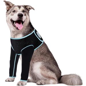 Recovery Sleeve for Dogs, Both Front Legs Protection After Surgery, Dog Leg Sleeve to Stop Licking, Bite and Keep Dry, Waterproof Abrasion Resistant Dog Recovery Sleeve (XL)