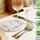 RUVANTI Cloth Napkins Set of 12 Cotton 100%, 18x18 Inches Napkins Cloth Washable, Soft, Absorbent. Cotton Napkins for Parties, Christmas, Thanksgiving, Weddings, Dinner Napkins Cloth - Wheatable