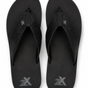 Flip Flops Non Slip Lightweight Soft Summer Customized Bath Slippers for Beach Indoor Outdoor, Black, Size 9