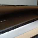 Black Decorative Mirror for Wall Decor, 26"x36" Large Mirror for Living Room with Hexagon and Rectangular Metal Frame, Modern Accent Mirror for Bathroom, Entrance, Bedroom, Dining Room