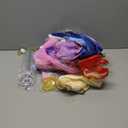 EULRGAUS Princess Dress Up, Toddler Dress Up with Princess Costumes and Toys, Butterfly & Unicorn Dress with Fairy Wings, Pretend Play for Toddlers 36, Halloween Christmas Birthday Gift for Kids