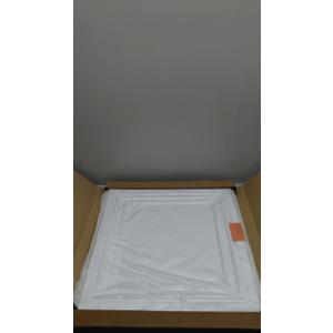 Art3d PVC Ceiling Tiles, 2'x2' Plastic Sheet in White (12-Pack)