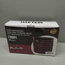 100ft Non-Expanding Garden Hose with 8-Layer Latex Core, Lightweight & Kink-Free, Flexible Heavy Duty Water Hose for Lawn, Yard, Car Washing (3/4" Solid Brass Fittings, Crush-Resistant)