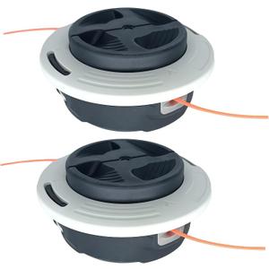 2PK C26-2 Trimmer Head 4002 710 2169 for Stihl AutoCut C26-2 FS55 FS55R FS56 FS56RC FS70 FS70R FS80 FS85 FS90 FS90R FS91 FS94 FS110 FS120 FS130 FS131 FS131R FS240 FS250 Brushucutters & String Trimmer