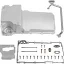 302-1 LS Oil Pan Kit Fits for LS1 LS6 LS2 LS3 LS6 LSX 4.8L 5.3L 5.7L 6.0L 6.2L Engines GM Muscle Classic Car Truck Aluminum Swap Retrofit Oil Pan Kit