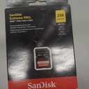 SANDISK 256GB Extreme PRO SDXC UHS-I Memory Card - C10, U3, V30, 4K UHD, SD Card - SDSDXXD-256G-GN4IN