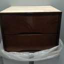 Tall Nightstand Walnut Night Stand with 3 Drawers Mid Century Modern Nightstand with Storage,Solid Wood Night Stand,Small Bedside Table for Bedroom,Living Room,Office, Walnut Bedside Table