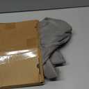 MEANMOY Grey 210 GSM Water & Stain Resistant Round Tablecloth for Circle Table - Solid Small 48 Inch Table Cloth Cover in Wrinkle Free Durable Washable Polyester Fabric for Wedding, Party, Banquet