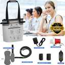 Cold Therapy Machine, Programmable Ice Machine for Shoulder After Surgery, Portable Shoulder Replacement Recovery System, Cryotherapy Pain Relief w/Compression Pad