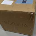 Ceramic Vase, Faded Black Color, Modern Minimalist Textured Vase for Home Decor, Bookshelf & Coffee Table Decor (Black Short)