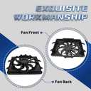 68268606AC Cooling Fan Compatible with R-am 1500 2019-2023