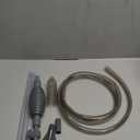 Aquarium Siphon Vacuum Cleaner for Gravel and Sand, Fish Tank Vacuum Gravel Cleaner, Manually Fish Tank Water Changer (Grey)