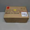 Set of 2 18 Inch Lighted Outdoor Christmas Tree with Remote, Timer, Multi-Color Lights, Battery Operated Pre-lit Frosted Pathway Artificial Urn Filler, Christmas Porch Decorations for Home Porch Yard