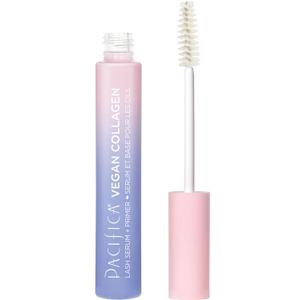 Pacifica Vegan Collagen Eye Lash Serum & Clear Mascara Primer  Conditioning Vitamin B & E Formula for Longer, Fuller Lashes, Eyelash Makeup Cruelty-Free Clean Ophthalmologist Tested (0.24 Ounce (Pack of 1))