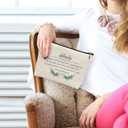 huester Irish Gifts for Women Makeup Bag, Gift for Family Members Cosmetic Bag for Women, Ireland Gifts, Abhaile Irish Family Toiletry Bags Travel Zipper Makeup Pouch (Home)