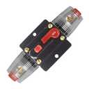 60 Amp Resettable DC Circuit Breaker Manual Switch Fuse Holder Replacement