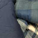 Nautica - King Size Comforter Set, Reversible Bedding with Matching Shams, Stylish Plaid Home Decor (Crossview Navy, King)