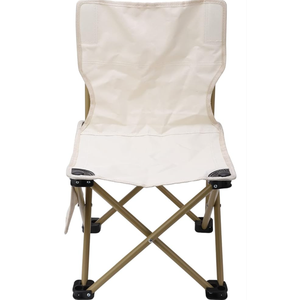 Portable Camping Chair, Folding Design, Stainless Steel Frame, Oxford Cloth Cushion, Anti Slip Chair Feet, Ideal for Outdoor Activities