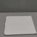 Travel Makeup Mirror with Lights, Portable Lighted Vanity Mirror with 100 LED, Rechargeable, Foldable for Tabletop, 11.9 inches, White, 10"L x 7.5"W