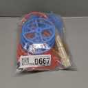 Large Plastic Toy Project Wheels and Axles, for Mousetrap Car and Rubber Band Car Projects, 20 Wheels, 20 Rubber Bands, 10 Dowels (50pcs)