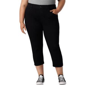 Levi Strauss Signature Gold Women's Totally Shaping Ultimate Pull-On Capri, (New) Noir, 16 Plus