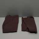 MIULEE Decorative Linen Euro Sham Pillow Covers 24x24 Dark Brown Boho Farmhouse Neutral Winter Couch Throw Pillows for Bed Pack of 2 Accent Modern Pillowcase Sofa Livingroom Home Decor